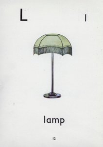 Lettre L, lampe
