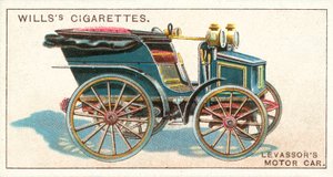 Voiture à moteur de Levassor - English School