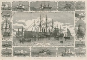 Leviathan 1858; montage d