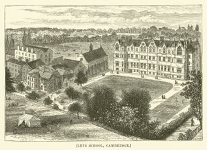 Leys School, Cambridge (gravure)
