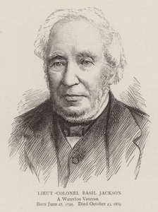 Lieutenant-colonel Basil Jackson - English School