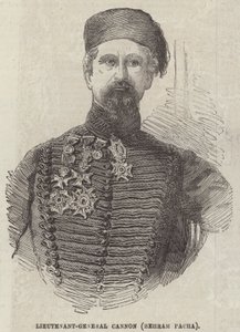 Lieutenant-général Cannon (Behram Pacha) (gravure) - English School