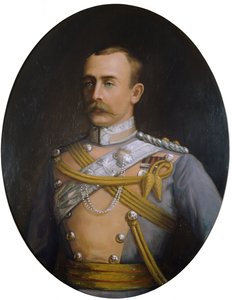 Lieutenant-colonel Eustace Melville Lawford (né en 1856) vers 1900 - English School