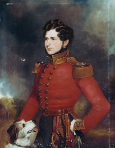 Lieutenant Edward Hope Smith Bowdich (1822-82) vers 1840 - English School