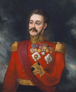 Lieutenant général Sir Joseph Thackwell GCB KH (1781-1859) vers 1850 - English School