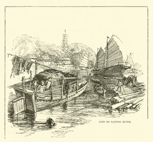 Vie sur le fleuve Canton - English School