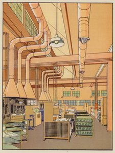 Light Engineering Factory (lithographie couleur) - English School