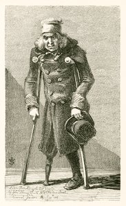 Lilly, qui a perdu sa jambe lors de réparations à Westminster - English School