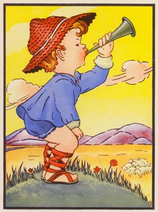 "Petit garçon bleu, viens souffler dans ta corne" - English School