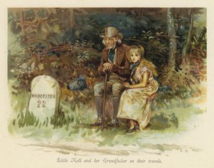 La petite Nell et son grand-père en voyage - English School