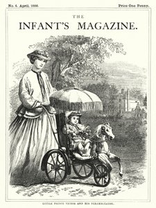 Petit Prince Victor et son landau (gravure) - English School