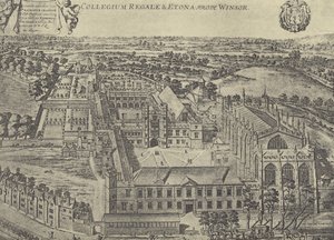 Gravure de Loggan, vers 1685 (gravure)