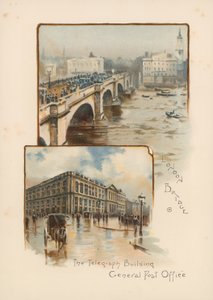 Pont de Londres, Le Bâtiment du Télégraphe, Bureau de Poste Général - English School