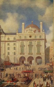 London County Fire Office, Piccadilly Circus - English School
