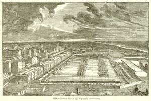 Docks de Londres tels qu