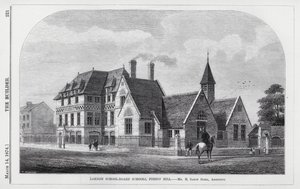 Écoles du conseil scolaire de Londres, Forest Hill (gravure) - English School