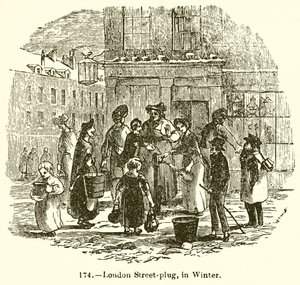 Rue de Londres en hiver - English School