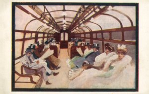 Passagers du métro de Londres sur les lignes Bakerloo et Piccadilly - English School