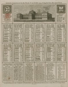 Almanach de Londres pour l