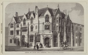 Banque de Londres et du Comté, Cambridge, MM. F et H Francis, Architectes (gravure) - English School