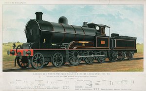 Locomotive Express du London and North-Western Railway - English School