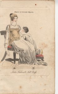 Robe de cérémonie à la mode de Londres - English School