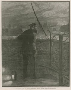 Incendies de Londres; Poste de surveillance à la caserne centrale des pompiers, Southwark Bridge Road - English School