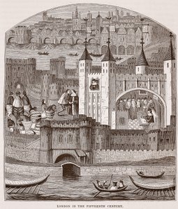 Londres au XVe siècle - English School