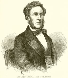 Lord Ashley, plus tard Comte de Shaftesbury - English School