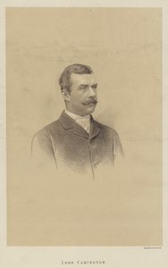 Lord Carington (lithographie) - English School