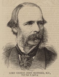 Lord George John Manners, MP - English School