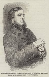 Lord George Paget, inspecteur général de la cavalerie en Inde - English School