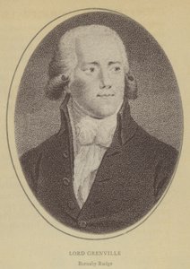 Lord Grenville, Barnaby Rudge (lithographie) - English School
