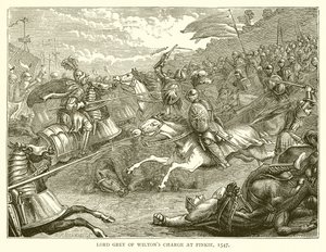 Charge de Lord Grey de Wilton à Pinkie, 1547