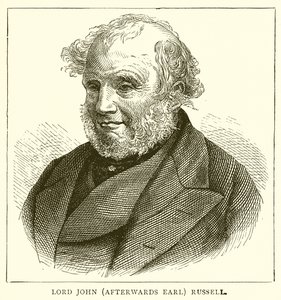 Lord John (plus tard comte) Russell - English School