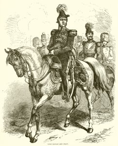 Lord Raglan et son état-major - English School