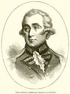 Lord Rawdon, plus tard Marquis de Hastings - English School