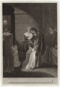 Dernière entrevue de Lord W. Russell avec sa famille - English School
