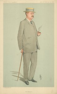 Lord Waldegrave, Comte Waldegrave, 9 octobre 1912, caricature de Vanity Fair - English School