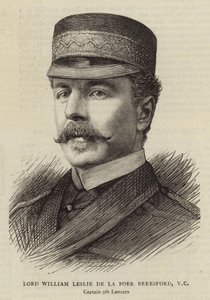 Lord William Leslie de la Poer Beresford, VC (gravure) - English School