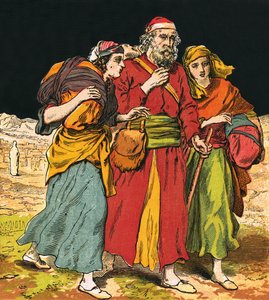 Loth avec sa femme et ses filles - English School