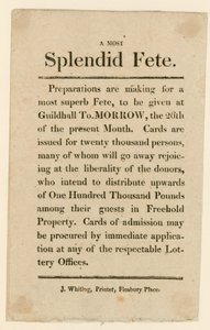 Publicité de loterie - English School