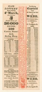 Publicité de loterie - English School
