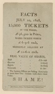 Publicités pour la loterie - English School