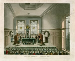 Tirage de loterie à Coopers Hall - English School