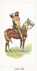 Louis Riel (chromolitho)
