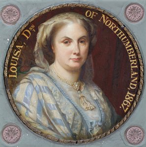 Louisa, sixième duchesse de Northumberland (huile) - English School