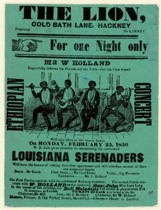 Louisiana Serenaders au Lion, Hackney