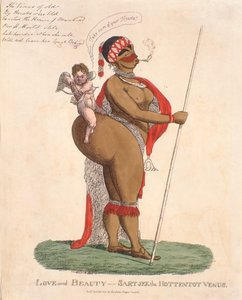 Amour et Beauté - Sartjee la Vénus Hottentote, 1810