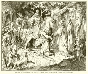 Ludolf se soumet à son père l